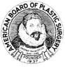 American Board of Plastic Surgery certification seal