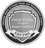 Board Certified Plastic Surgery award seal