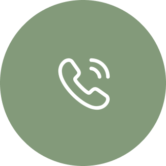 Phone icon on green circular background