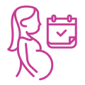 mini tummy tuck pregnant icon
