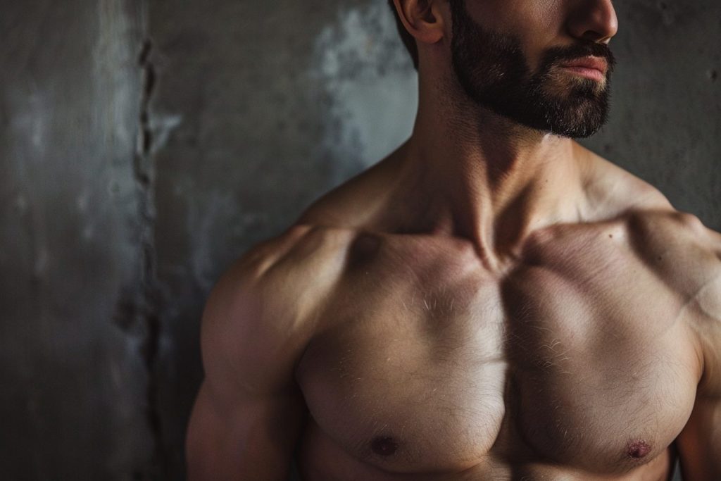Shape chest after gynecomastia