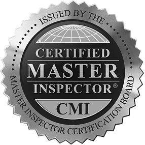 Certified Master Inspector badge issued by CMI Master Inspector Certification Board