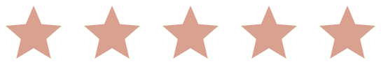 Five mauve stars