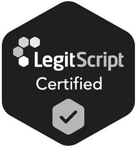 LegitScript Certified logo