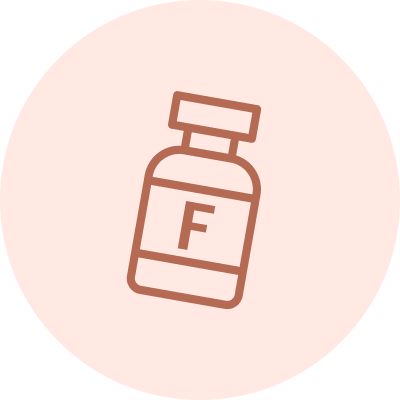 Botox injectable vial icon