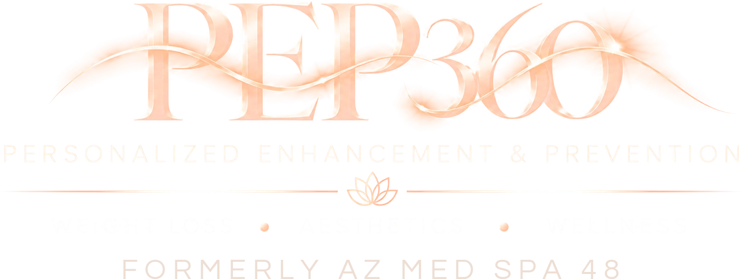PEP360 logo, formerly AZ Med Spa 48