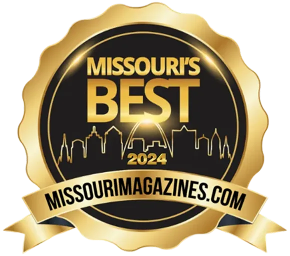Missouri's Best 2024 award seal from missourimagazines.com