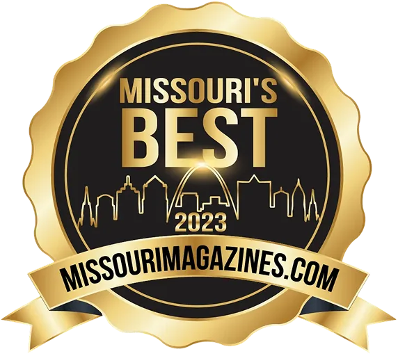 Missouri's Best 2023 award seal from missourimagazines.com