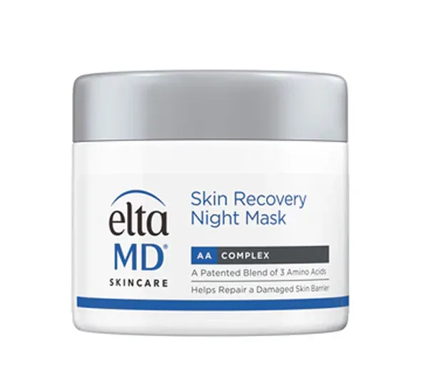 EltaMD Skin Recovery Night Mask with AA Complex jar