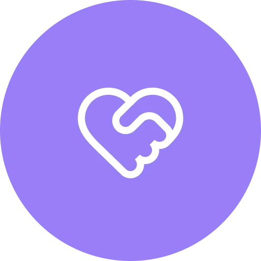 Compassionate care icon