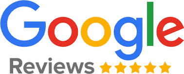 Google Reviews logo with five gold stars
