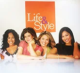 Life and Style magazine logo with four women