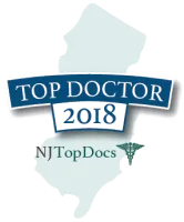 Top Doctor 2018 badge from NJ Top Docs