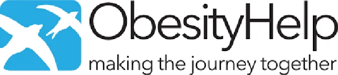 ObesityHelp logo with tagline 'making the journey together'