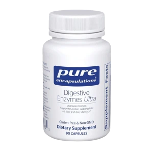 Pure Encapsulations Digestive Enzymes Ultra dietary supplement bottle with 90 capsules