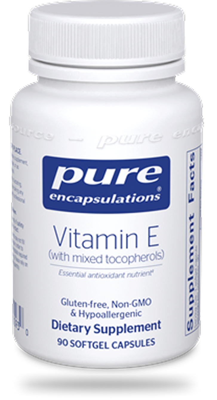 Pure Encapsulations Vitamin E with mixed tocopherols dietary