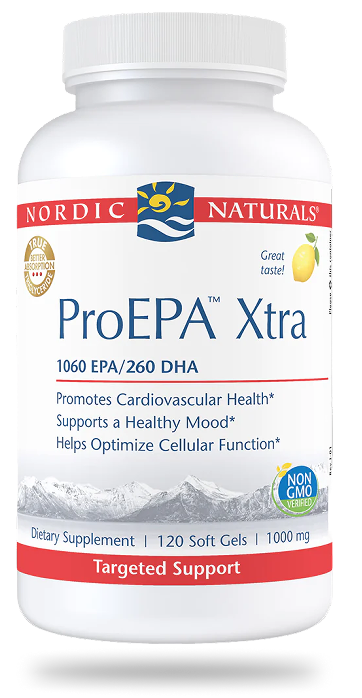 Nordic Naturals ProEPA Xtra bottle, 1060 EPA/260 DHA