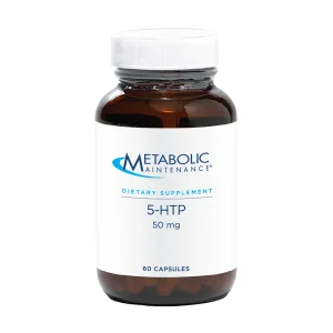 Metabolic Maintenance 5-HTP 50 mg dietary supplement, 60 capsules