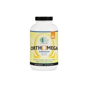 OrthoOmega 820 capsules 180 softgel bottle by Ortho Molecular Products