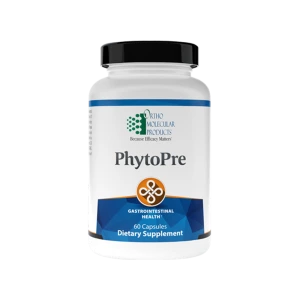 Ortho Molecular Products PhytoPre bottle with 60 capsules for gastrointestinal health