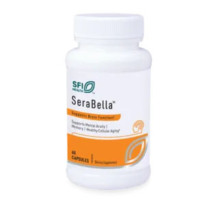 SFI Health SeraBella brain function support capsule bottle, 60 count