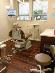 Exam room at Advanced Dentistry of Collegeville