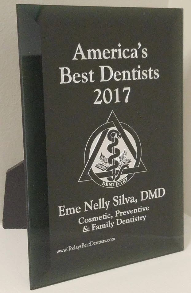 America's Best Dentists 2017 award given to Dr. Nelly Silva