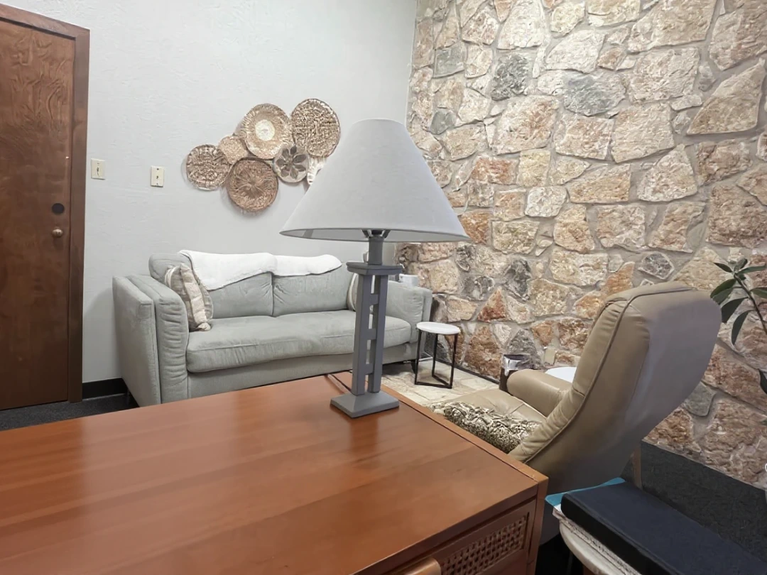 Psychiatric consult room at CopeWell Psychiatry & Wellness