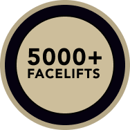 5000+ Facelifts badge