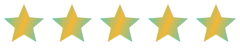 Five gold stars
