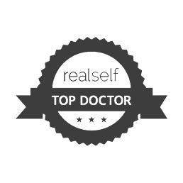 RealSelf Top Doctor badge