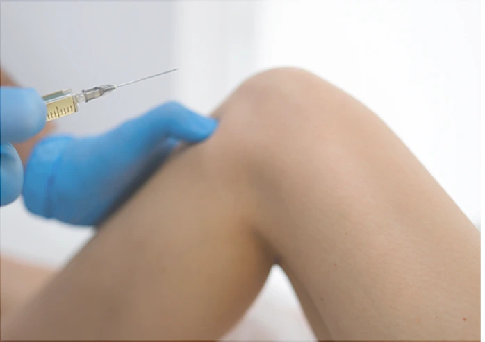 knee gel shots