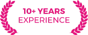 10+ YEARS EXPERIENCE