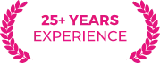 25+ YEARS EXPERIENCE