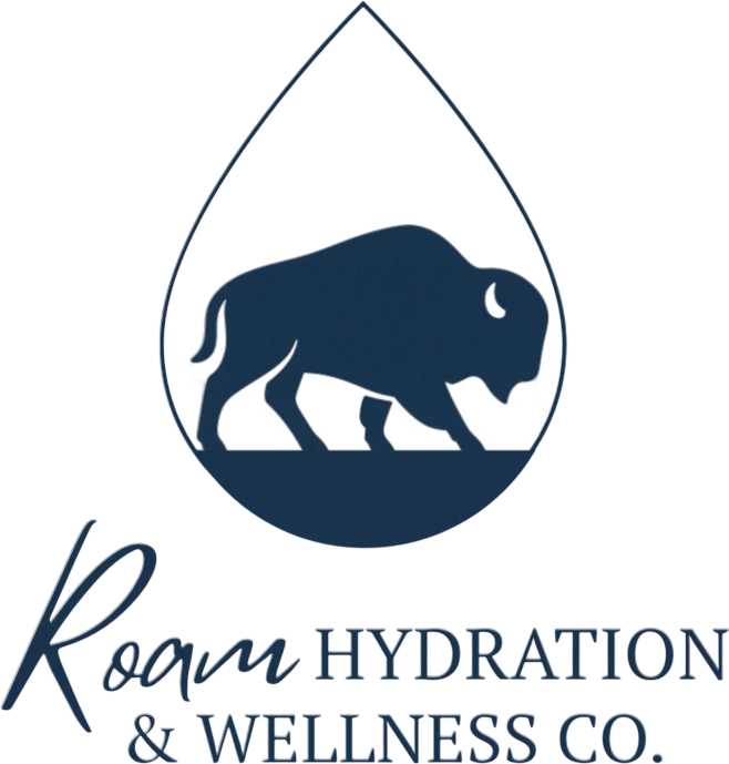 Roam Hydration logo, wellness partner of Integrative NP in Psychiatry