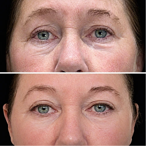 UltraClear – Eyes before and after