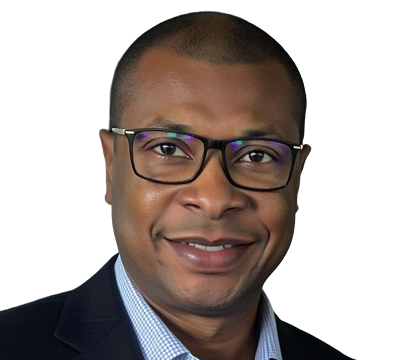 Nixon Jean, professional headshot wearing glasses