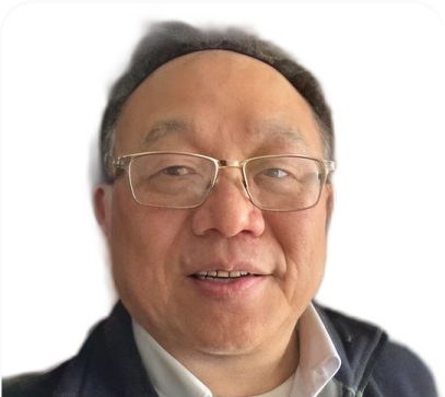 Xingjia Cui, dentist wearing glasses and dark jacket, headshot portrait
