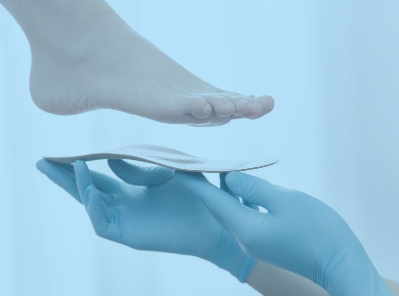 Treatments Provided by Our Ankle Pain Therapist: Custom Orthotics Banner