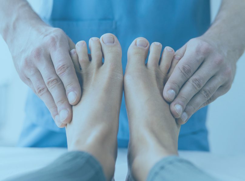 Treatments Provided by Ankle Pain Therapist: Diabetic Foot Care Banner