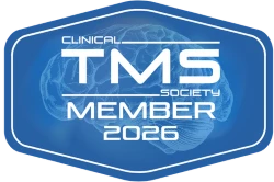 Clinical TMS Society Member 2026 badge