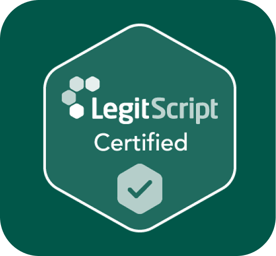 LegitScript Certified badge