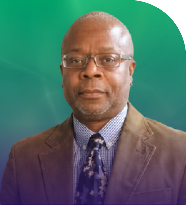Dr. Douglas Cooper, M.D., wearing glasses and brown blazer with blue checkered shirt