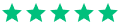 Five green stars