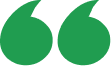 Green quotation mark symbol