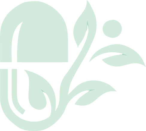 Myndful Wellness logo featuring stylized leaf and wellness symbol