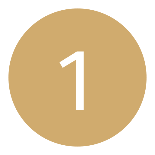 Step 1 indicator circle