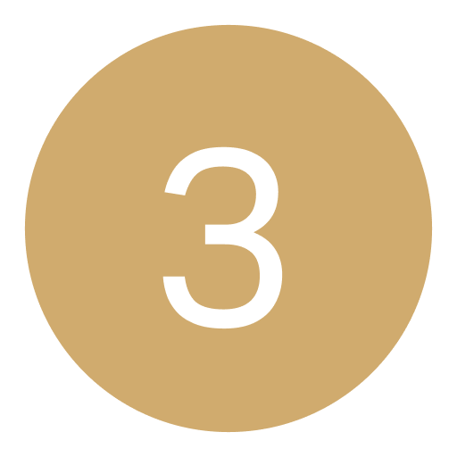 Step 3 indicator circle