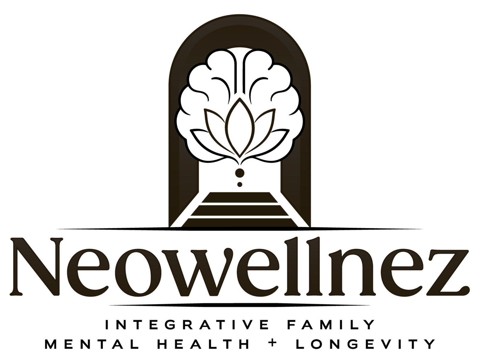 Neowellnez logo with tagline Integrative Family Mental Health + Longevity