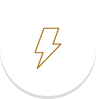 Lightning bolt icon representing trauma